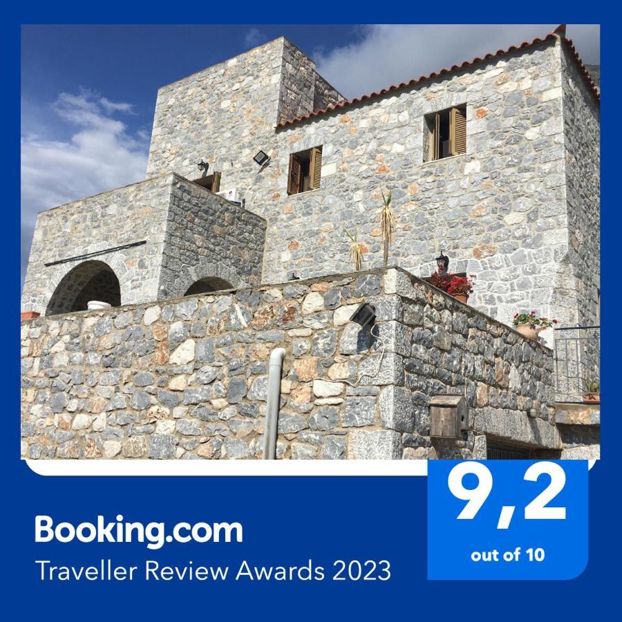 Πύργος Παραδοσιακός Με Μαγευτική Θέα - Villa Traditional Tower With Amazing Sea View Areopoli Buitenkant foto