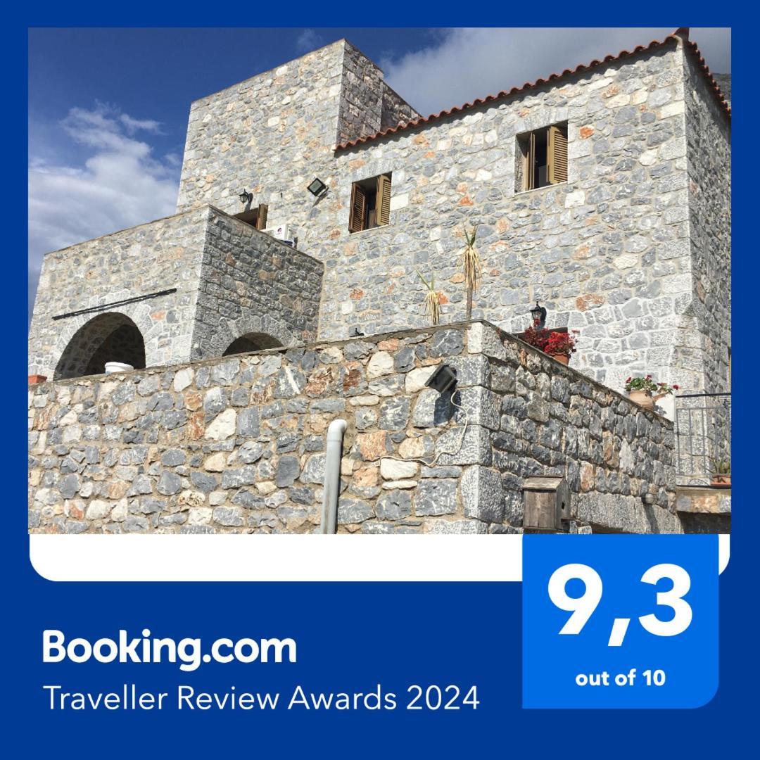 Πύργος Παραδοσιακός Με Μαγευτική Θέα - Villa Traditional Tower With Amazing Sea View Areopoli Buitenkant foto